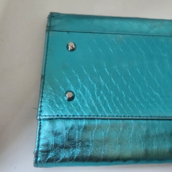 Miche Blue Faux Leather & Metallic Blue Faux Reptile Classic Shell - Picture 8 of 9